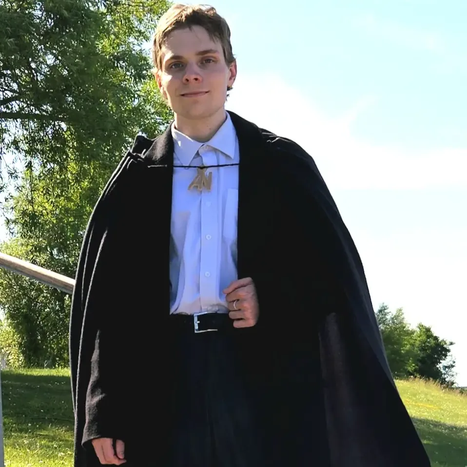Picture of Nicon-Georgian Albu at the 2026 graduation ceremony